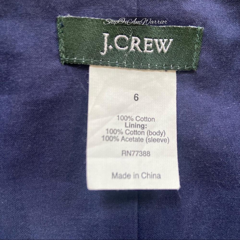 J.Crew rare madras plaid cotton schoolboy blazer *shop@iamwarrior - Picture 9 of 10